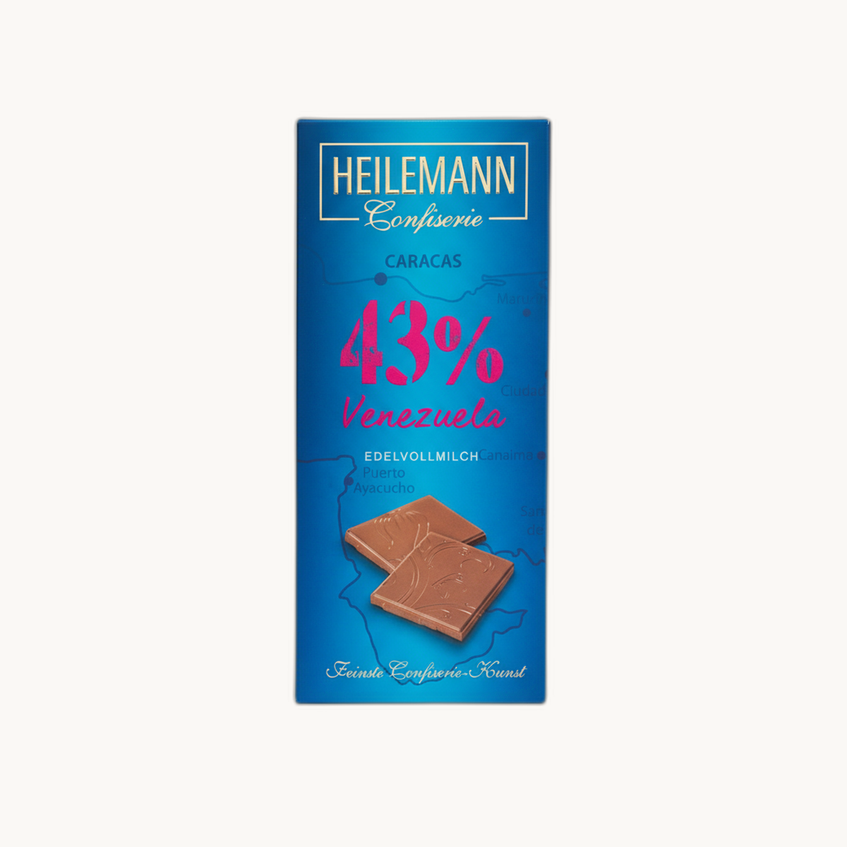 Milchschokolade Venezuela 43% (80 Gramm)