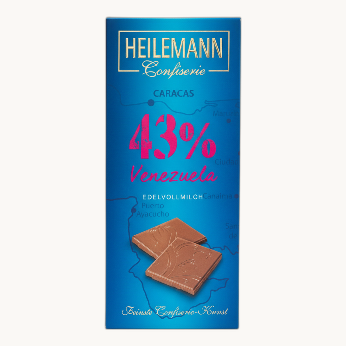 Milchschokolade Venezuela 43% (80 Gramm) - Bild 2