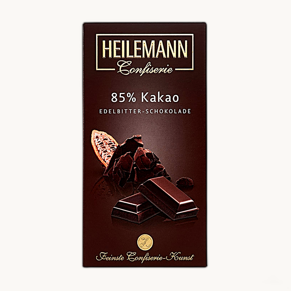 Edelbitterschokolade 85% (100 Gramm) - Bild 2