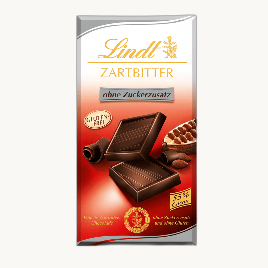 Zartbitterschokolade ohne Zuckerzusatz (100 Gramm) - Bild 2