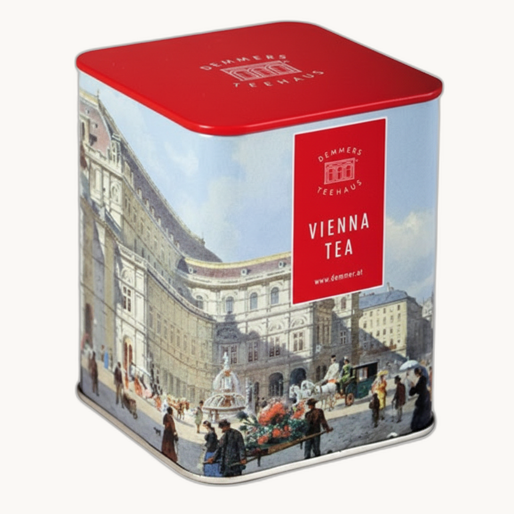 Teedose "Wiener Staatsoper" mit Mönchs-Tee (100 Gramm)