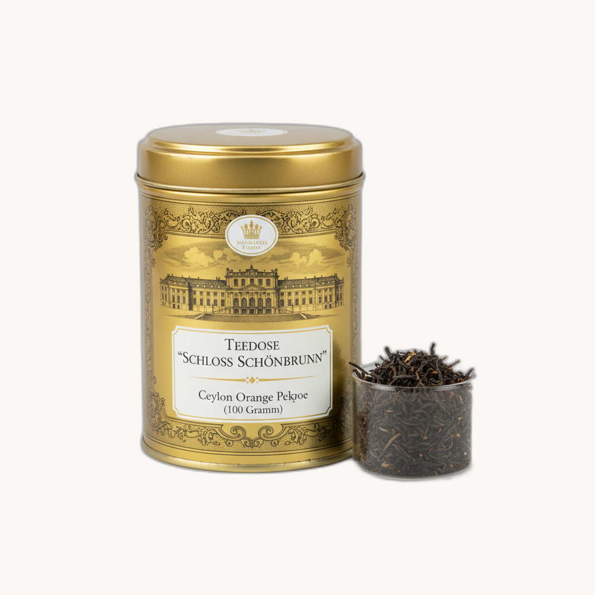 Teedose "Schloss Schönbrunn" mit Ceylon Orange Pekoe (100 Gramm) - Bild 3