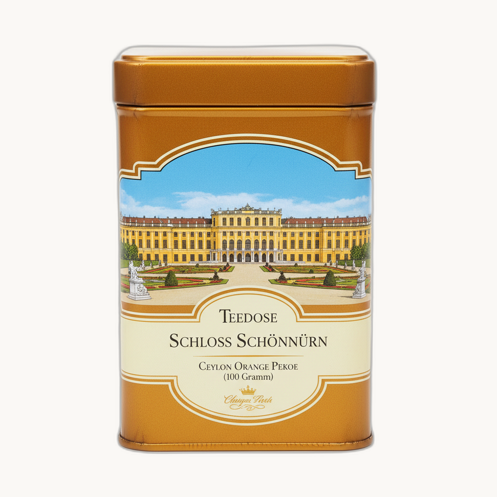 Teedose "Schloss Schönbrunn" mit Ceylon Orange Pekoe (100 Gramm) - Bild 4
