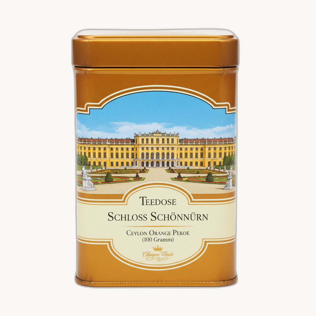 Teedose "Schloss Schönbrunn" mit Ceylon Orange Pekoe (100 Gramm) - Bild 4