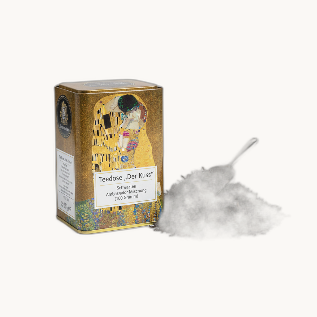 Teedose „Der Kuss“ mit Schwarztee Ambassador Mischung (100 Gramm) - Bild 3