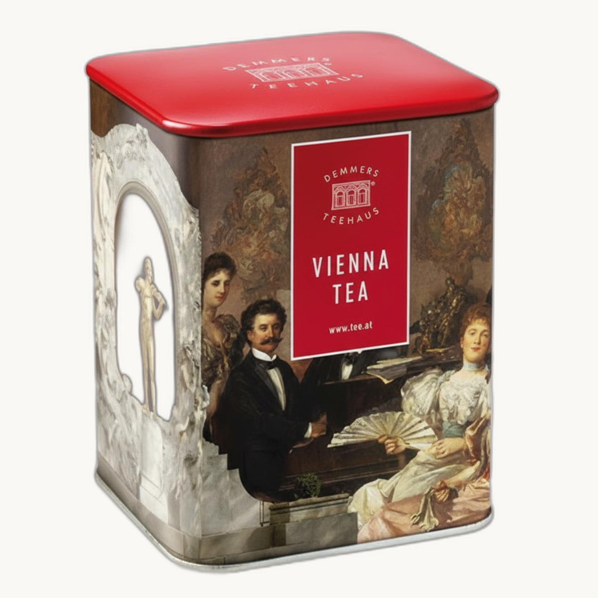 Teedose „Johann Strauss“ mit Früchtetee "Red Orange" (100 Gramm) - Bild 2