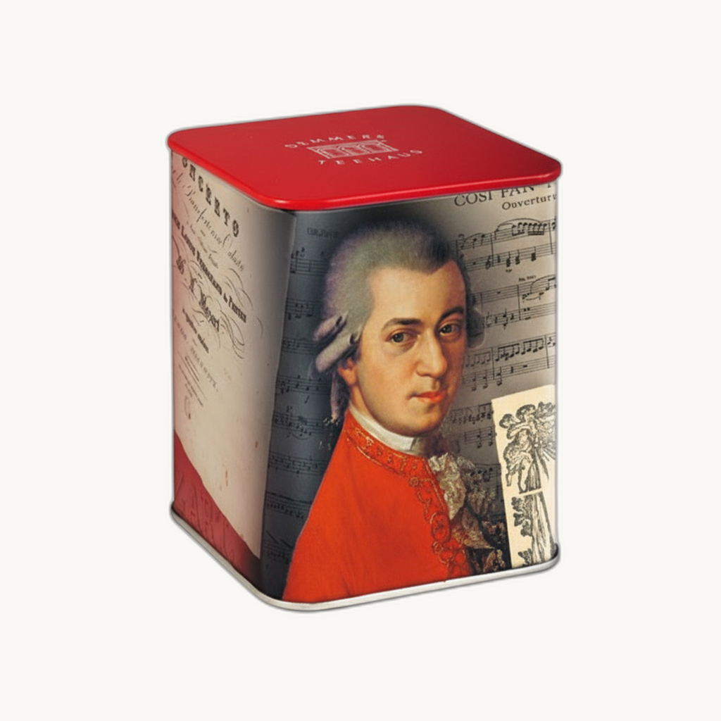 Teedose Mozart „Cosi fan Tutte“ mit Schwarztee "Bitter Orange" (100 Gramm) - Bild 2