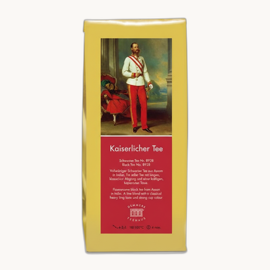 Teesackerl "Kaiserlicher Tee" mit Schwarztee "Assam Imperial" (100 Gramm)