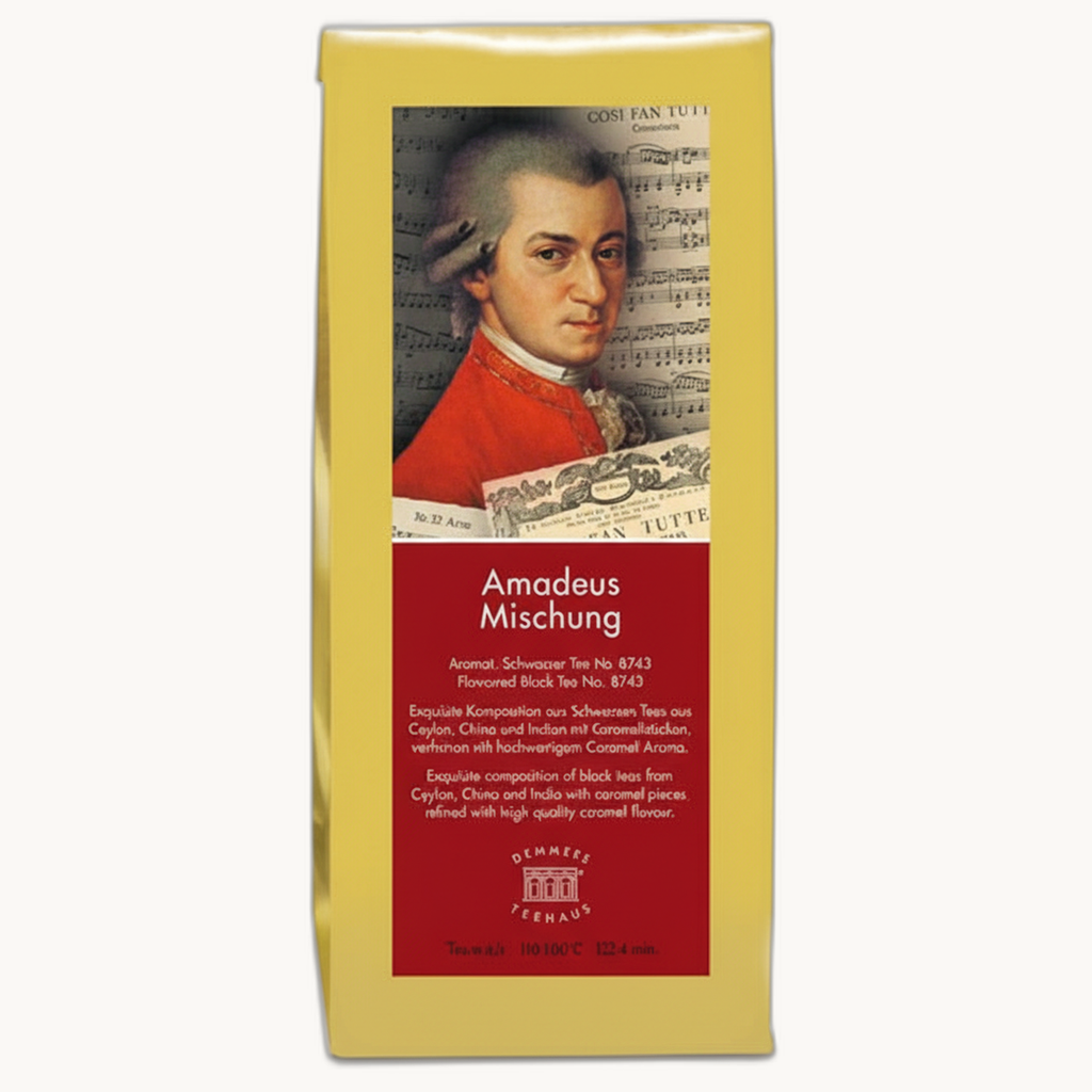 Teesackerl "Amadeus Mischung" mit Schwarztee "Schokotrüffel" (100 Gramm)