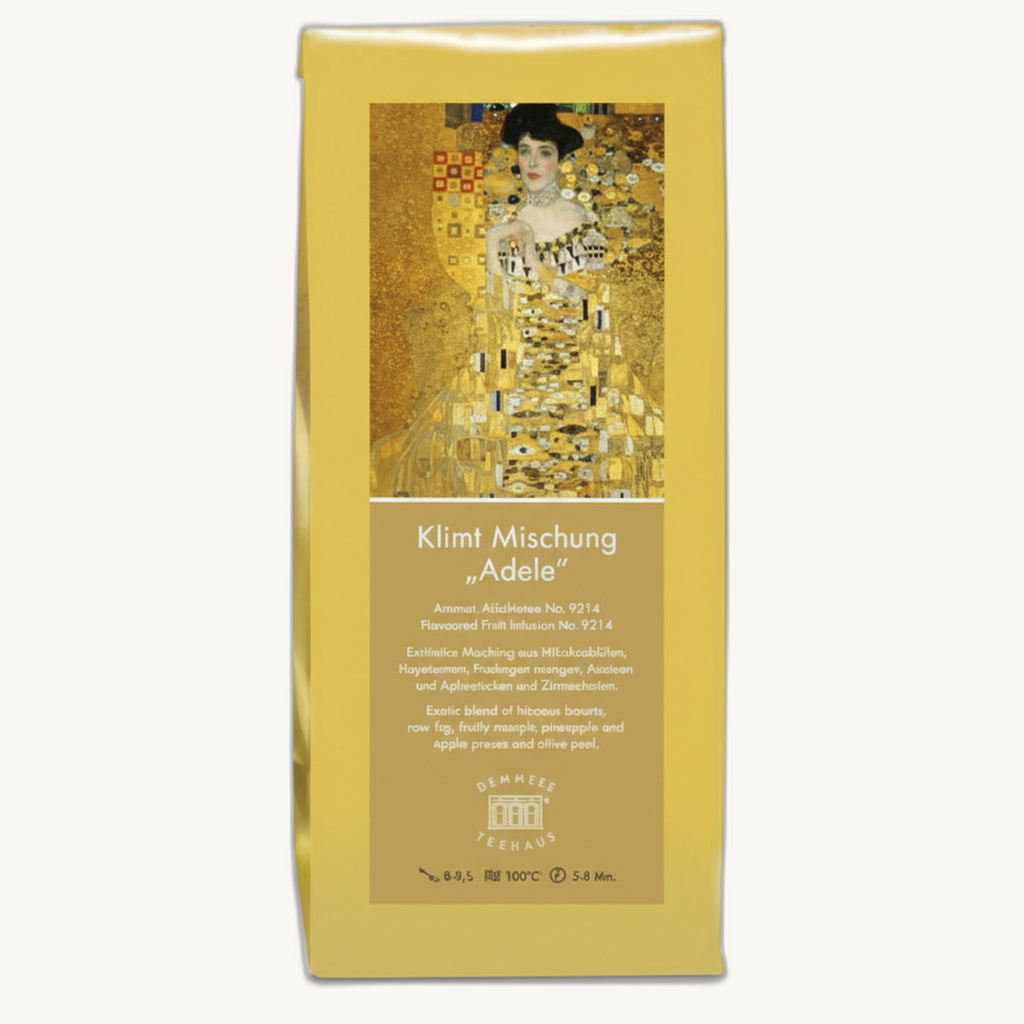 Teesackerl Klimt "Adele" mit Früchtetee "Mango Cocktail" (100 Gramm)
