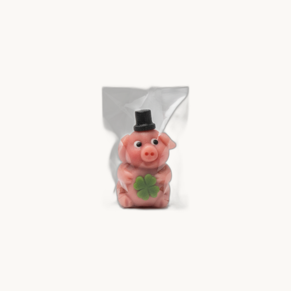 Marzipan Glücksschwein groß - Bild 2