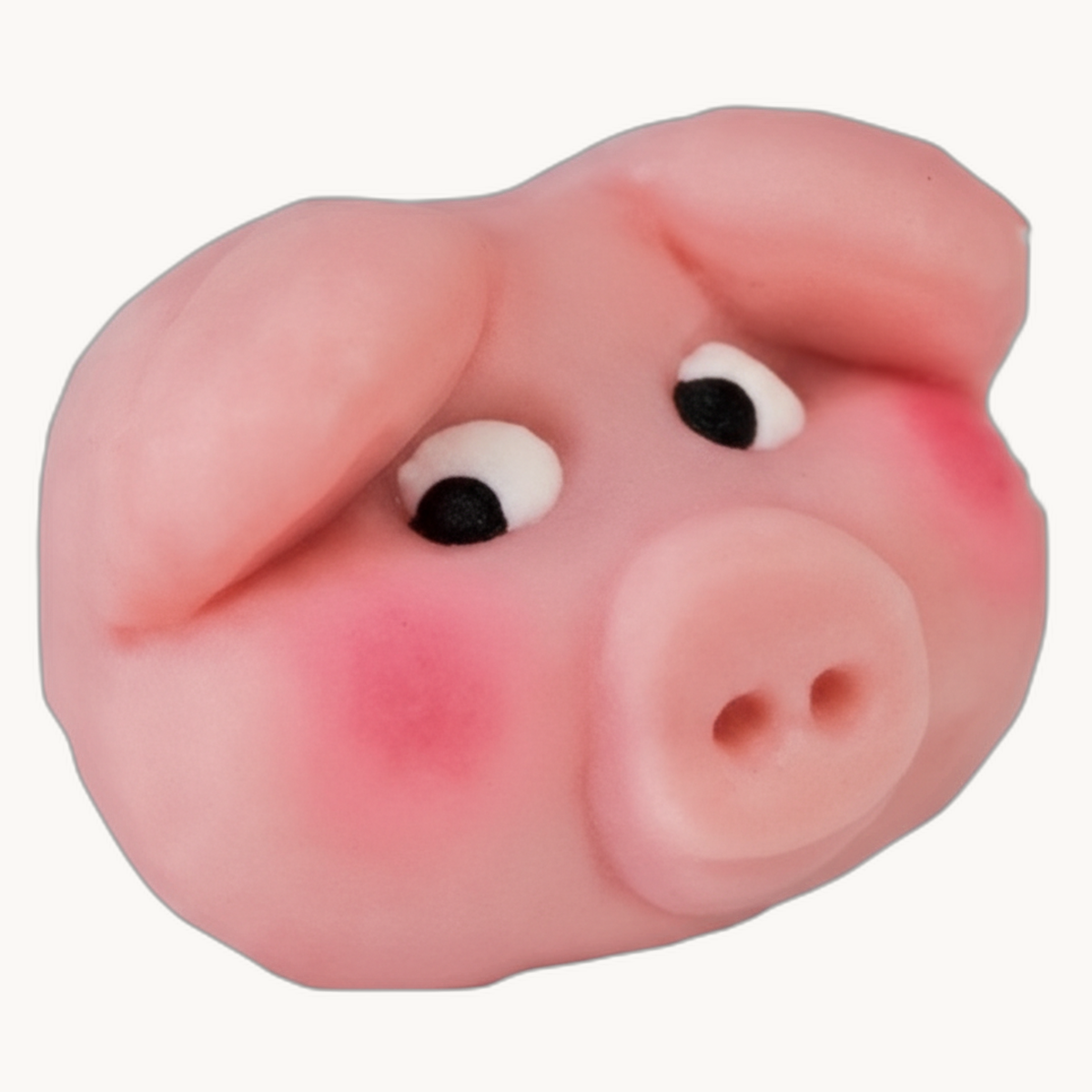 Marzipan Glücksbringer Schweinchen Kopf (25 Gramm) - Bild 3