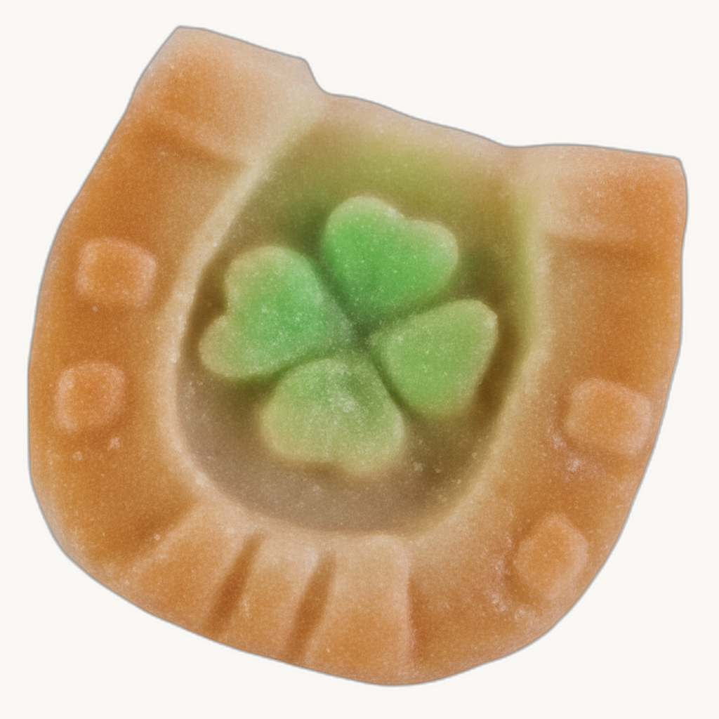 Marzipan Glücksbringer Hufeisen (25 Gramm)
