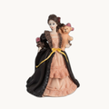 Biedermeier Stehfigur Schwarz (ca. 10 cm)