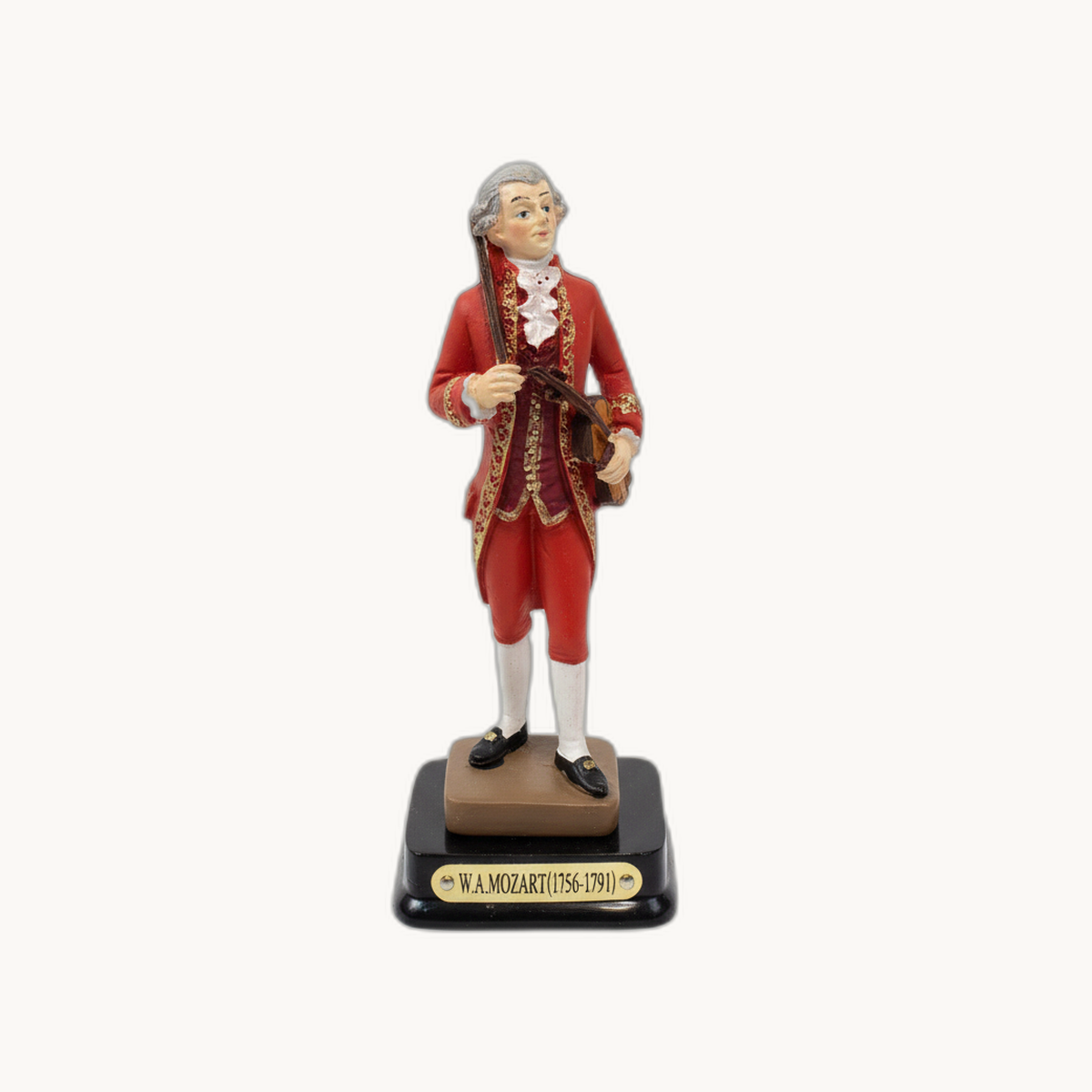 Mozart Stehfigur Schwarz (ca. 9,5 cm) - Bild 2