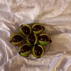 Marzipan Nougat Kastanien (50 Gramm)